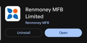 Renmoney mobile app play store 