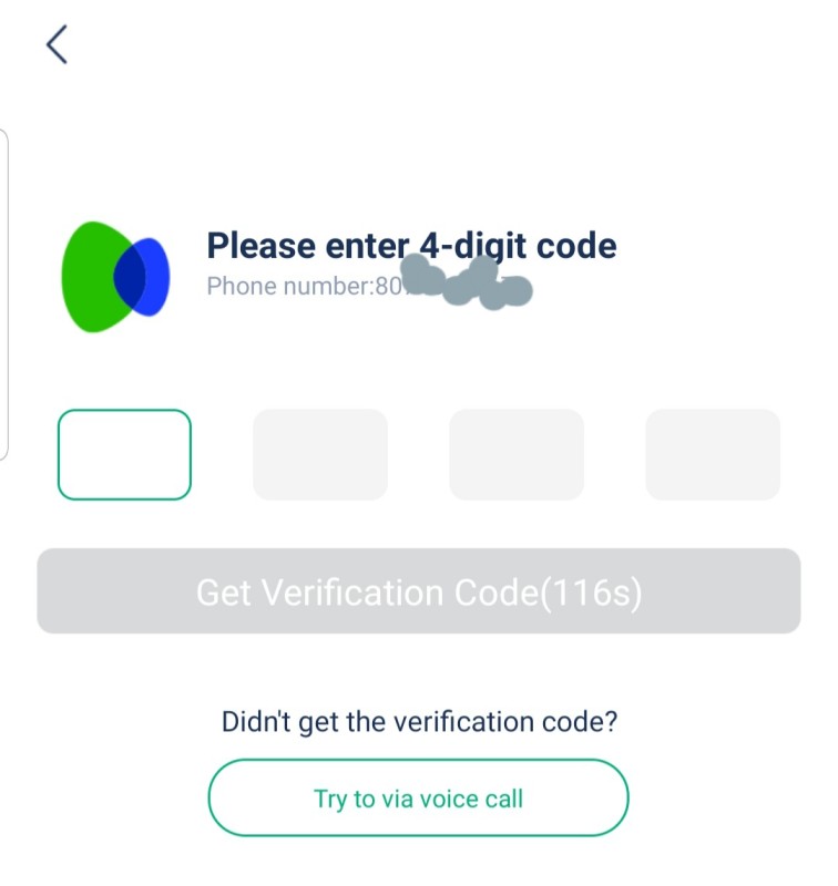 Enter OTP Newcredit Loan